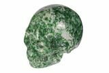 Realistic, Polished Hamine Jasper Skull #116529-1